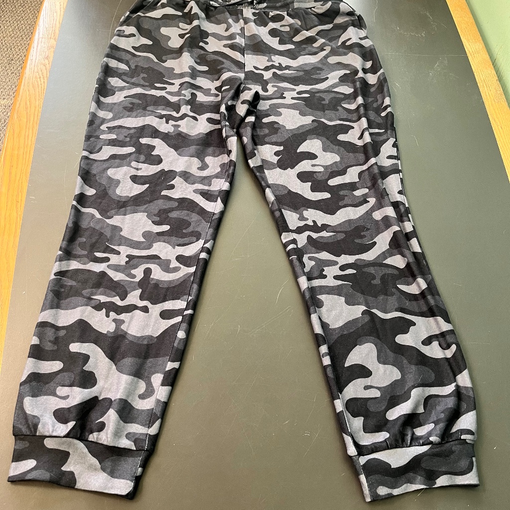 Simple Suzanne Betro Lounge Set In Black Camo Size 3x Nwot